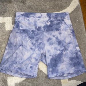 Lululemon Align Short 6”- Purple Diamond Dye
